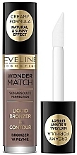 Духи, Парфюмерия, косметика Бронзер - Eveline Cosmetics Wonder Match Liquid Bronzer Contour