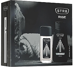 STR8 Rise - Набор (deo/spray/85ml + sh/gel/250ml) — фото N1