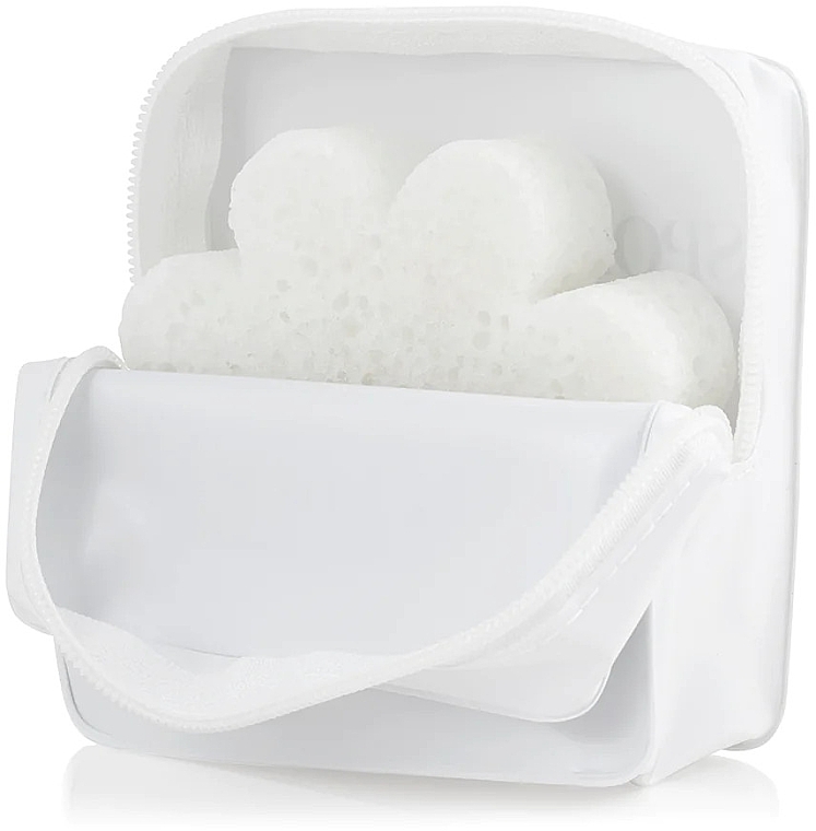 Дорожній водонепроникний футляр, білий - Spongelle Travel Case White Pack — фото N4