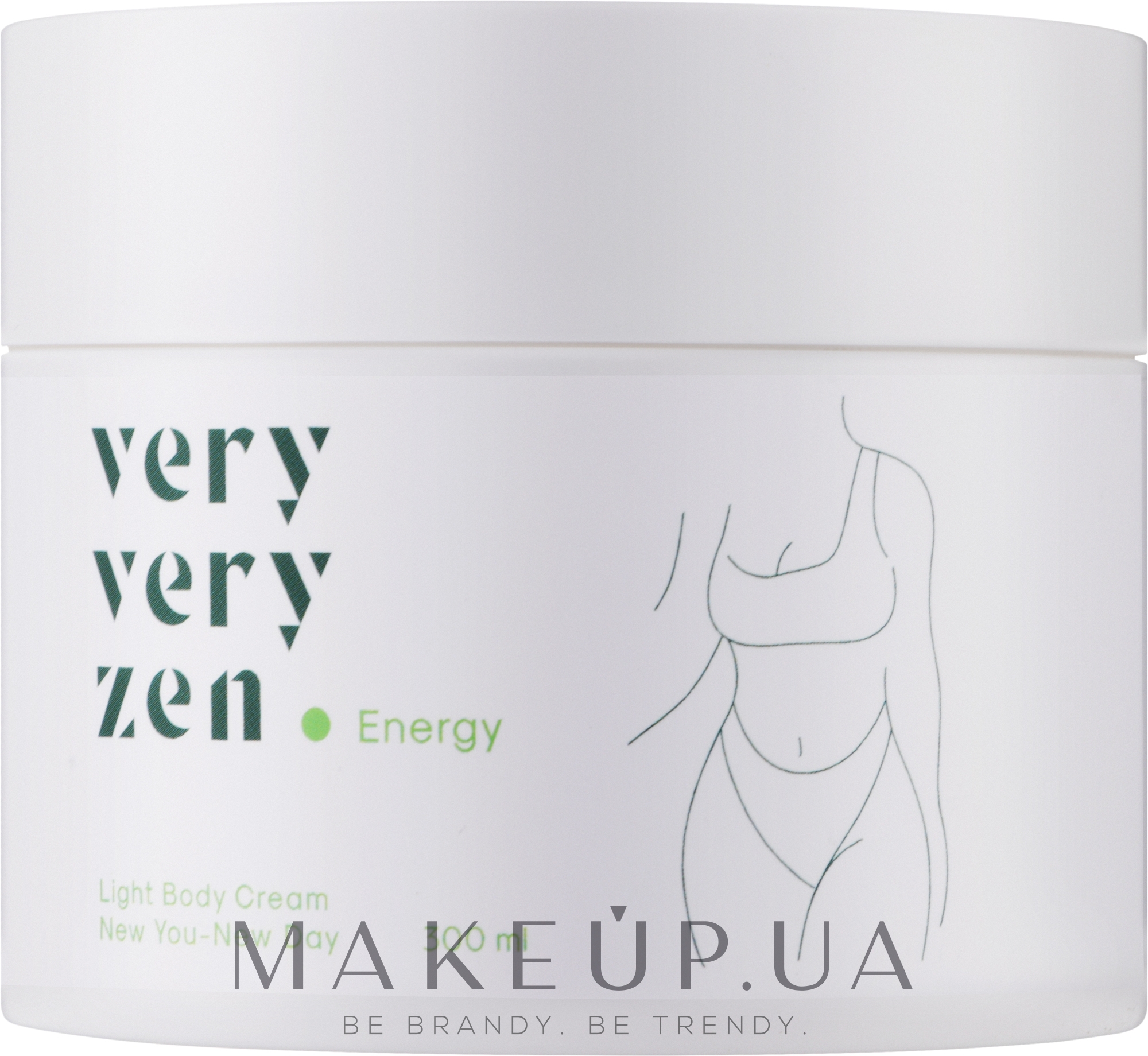 Невесомый крем для тела - Very Very Zen Energy New You-New Day Light Body Cream — фото 300ml