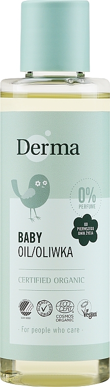 Детское масло для тела - Derma Eco Baby Oil — фото N1