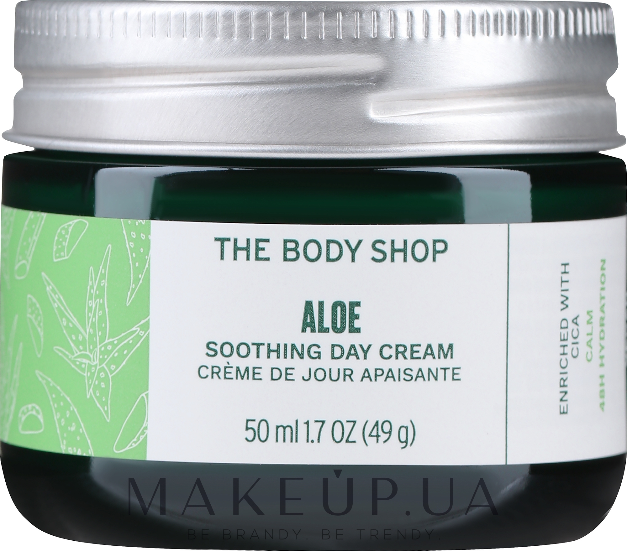 Денний заспокійливий крем для обличчя "Алое" - The Body Shop Aloe Soothing Day Cream — фото 50ml