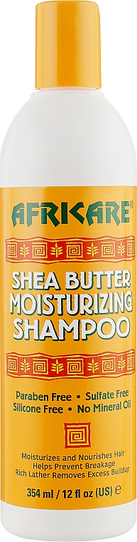 Шампунь для волос - Cococare Africare Shea Butter Moisturizing Shampoo — фото N1