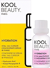 Концентрована сироватка для обличчя - Kool Beauty Hydration Hyal Pre Cursor Concentrate Serum — фото N2