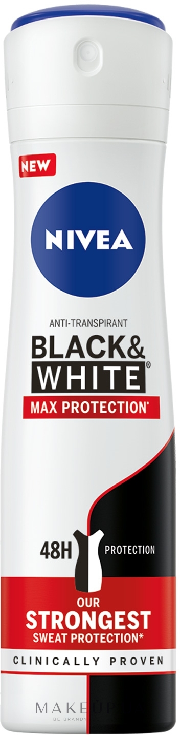 Антиперспірант "Чорне та Біле" - NIVEA Black & White Max Protection — фото 150ml