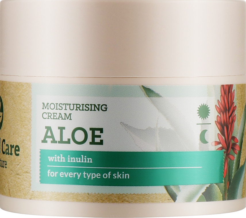Увлажняющий крем для лица "Алоэ" - Farmona Herbal Care Moisturizing Cream — фото N1