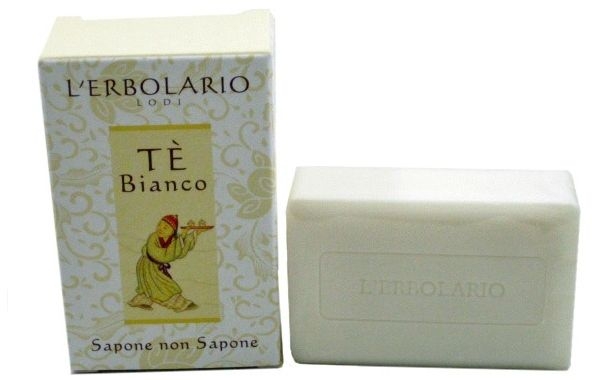 Нещелочное мыло "Белый чай" - L'Erbolario Sapone non Sapone Te' Bianco