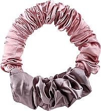 Парфумерія, косметика Атласний валик для створення локонів, рожевий - Yeye Silk Bow