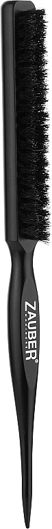 Расческа-щетка для волос, 06-001, черная - Zauber — фото N1