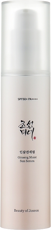Солнцезащитная сыворотка с женьшенем - Beauty of Joseon Ginseng Moist Sun Serum SPF50+/PA++++