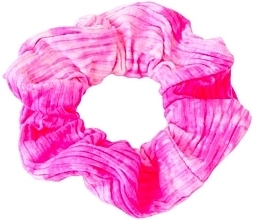 Резинка для волос в крупный рубчик, розовая - Lolita Accessories — фото N1