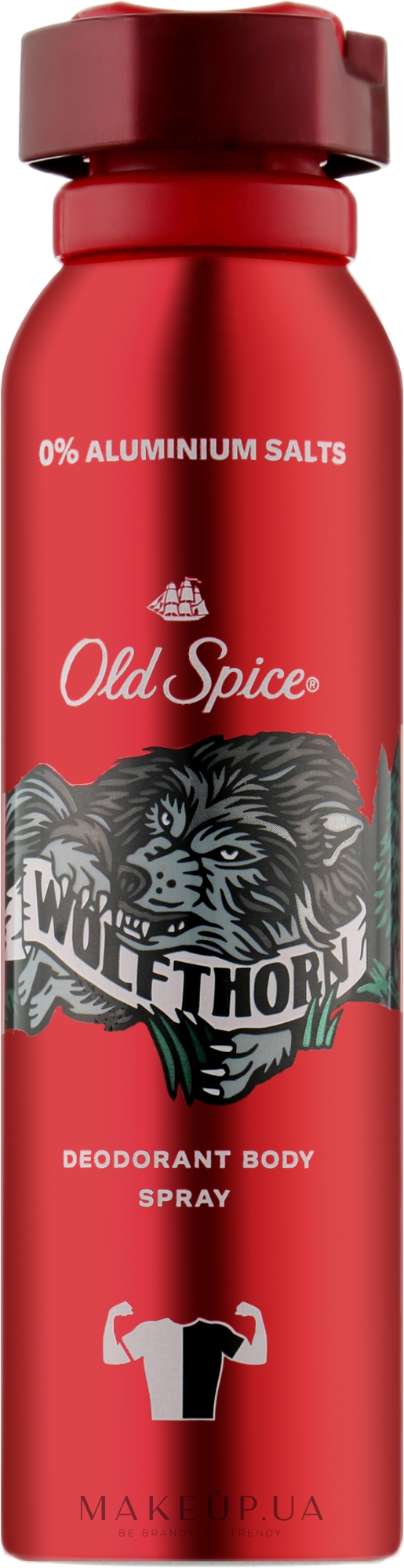 Аэрозольный дезодорант - Old Spice Wolfthorn Deodorant Spray — фото 150ml