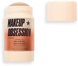 Хайлайтер у стіку - Makeup Obsession All A Glow Highlighter Shimmer Stick — фото N3