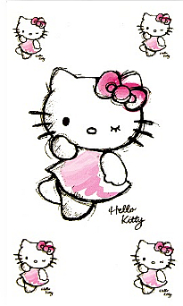 Набор временных тату "Hello Kitty" - Ne Tattoo — фото N2