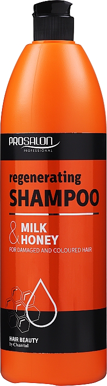 Шампунь регенерирующий с молоком и мёдом - Prosalon Hair Care Shampoo — фото N1