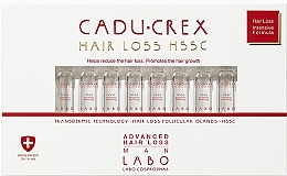 Засіб проти значного випадіння волосся у чоловіків - Labo Cadu-Crex Man Treatment for Advanced Hair Loss HSSC — фото N1