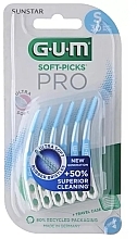 Набір міжзубних щіток, блакитні - G.U.M Soft-Picks Pro Small — фото N1