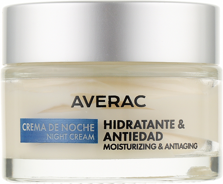 Ночной увлажняющий крем против морщин - Averac Essential Anti-Rides Hydrating Night Cream