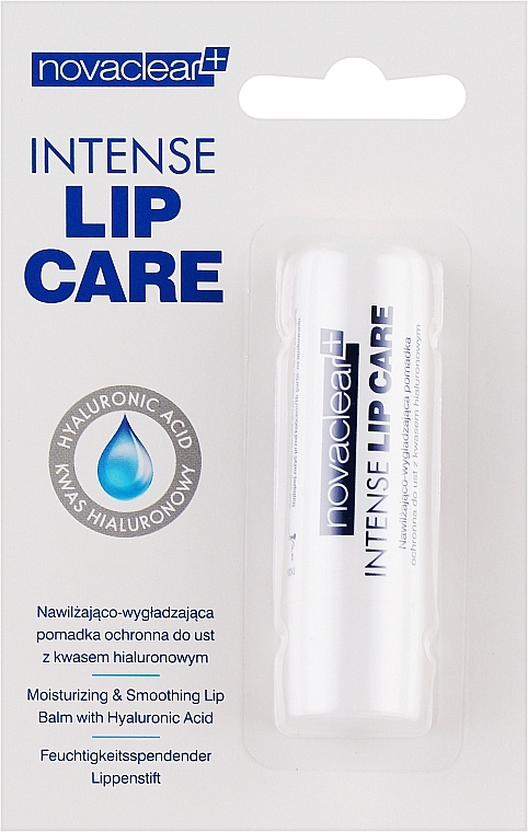Бальзам для губ з гіалуроновою кислотою - Novaclear Intense Lip Care — фото N1