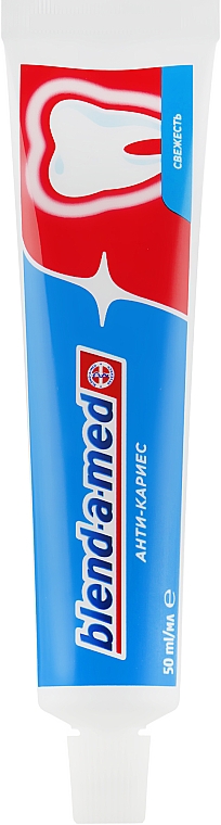Зубная паста "Кальци-стат. Свежесть" - Blend-a-med Anti-Karies Fresh — фото N2