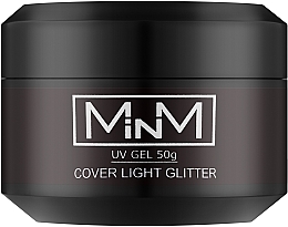 Гель камуфлюючий - M-in-M Gel Cover Light Glitter — фото N4
