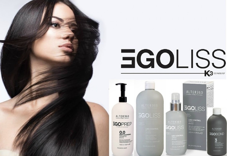 Разглаживающий уход для волос - Alter Ego Egoliss Control Flud — фото N3