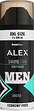 Парфумерія, косметика Піна для гоління - Bradoline Alex Sensitive Shaving Foam
