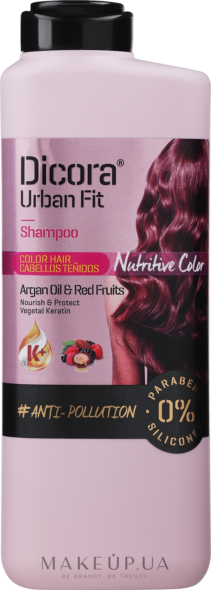 Шампунь для окрашенных волос "Лучший цвет" - Dicora Urban Fit — фото 400ml