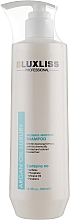 Зволожувальний арганієвий шампунь - Luxliss Intensive Moisture Shampoo — фото N3
