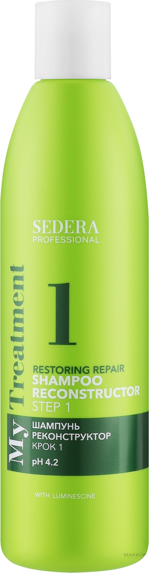 Шампунь для реконструкции волос (шаг 1) - Sedera Professional My Treatment Restoring Repair Step 1 Shampoo — фото 300ml