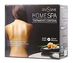 Духи, Парфюмерия, косметика Набор - LeviSsime Home Spa Body Pack (b/scr/200ml + b/ton/250ml +b/oil/125ml)