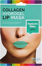 Духи, Парфюмерия, косметика Коллагеновая гидрогелевая маска для губ - Beauty Face Collagen Hydrogel Lip Mask Hyaluro Filler