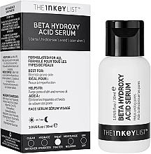 Сироватка із саліциловою кислотою - The Inkey List Beta Hydroxy Acid Serum — фото N2