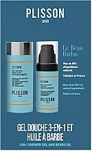 Набір - Plisson Handsome Beard (sh/gel/125ml+beard/oil/30ml) — фото N1