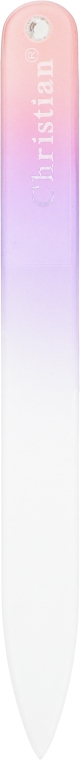 Пилочка для ногтей, CNF-113K, розово-фиолетовая - Christian — фото N1
