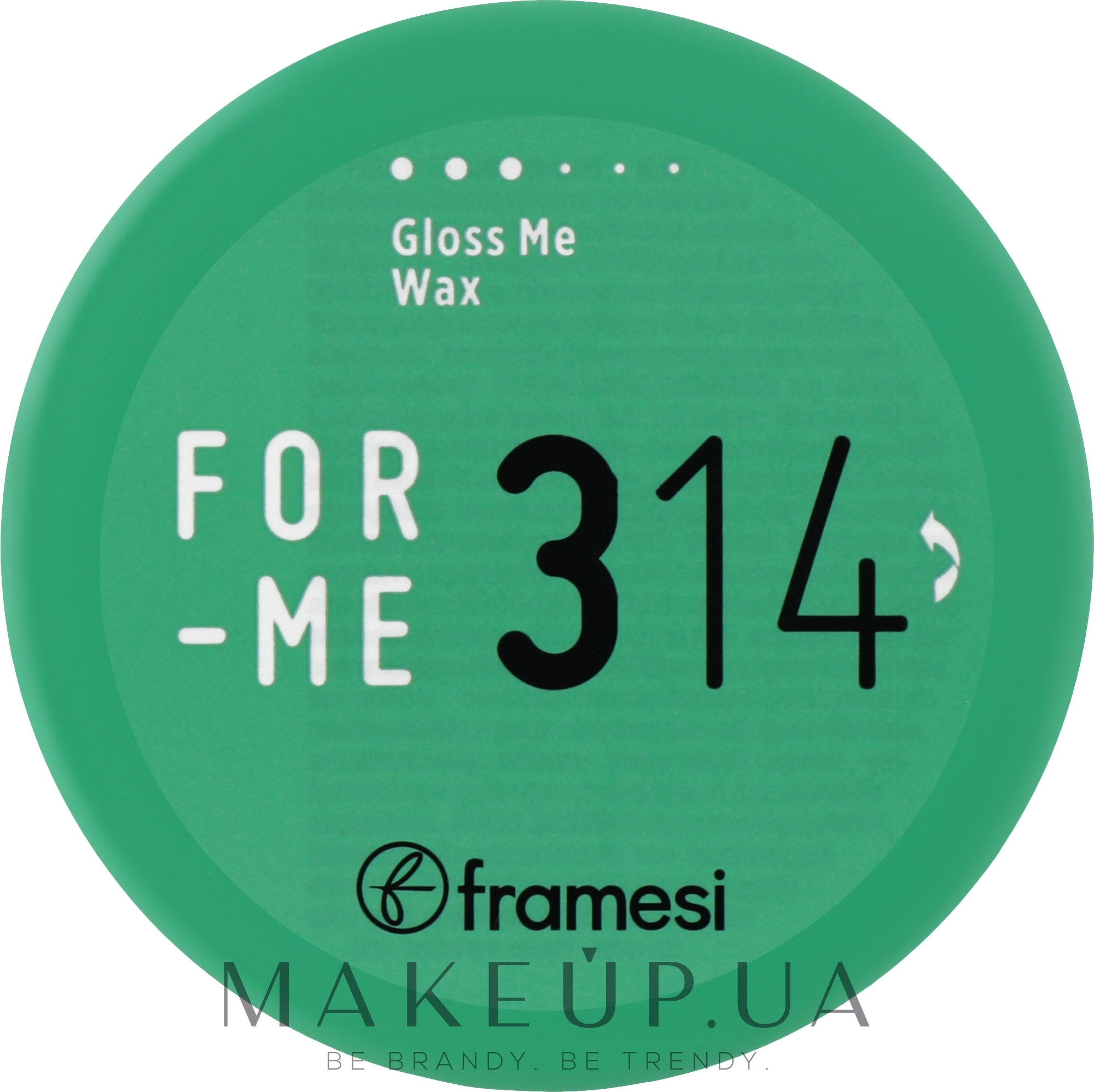 Універсальний віск для волосся - Framesi For-Me 314 Gloss Me Wax — фото 80ml