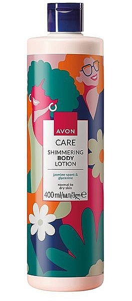 Лосьйон для тіла з ефектом мерехтіння "Квітучий сад" - Avon Care Shimering Body Lotion — фото N1