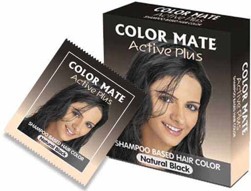 Фарба-шампунь для волосся - Color Mate Active Plus Shampoo Based Hair Color