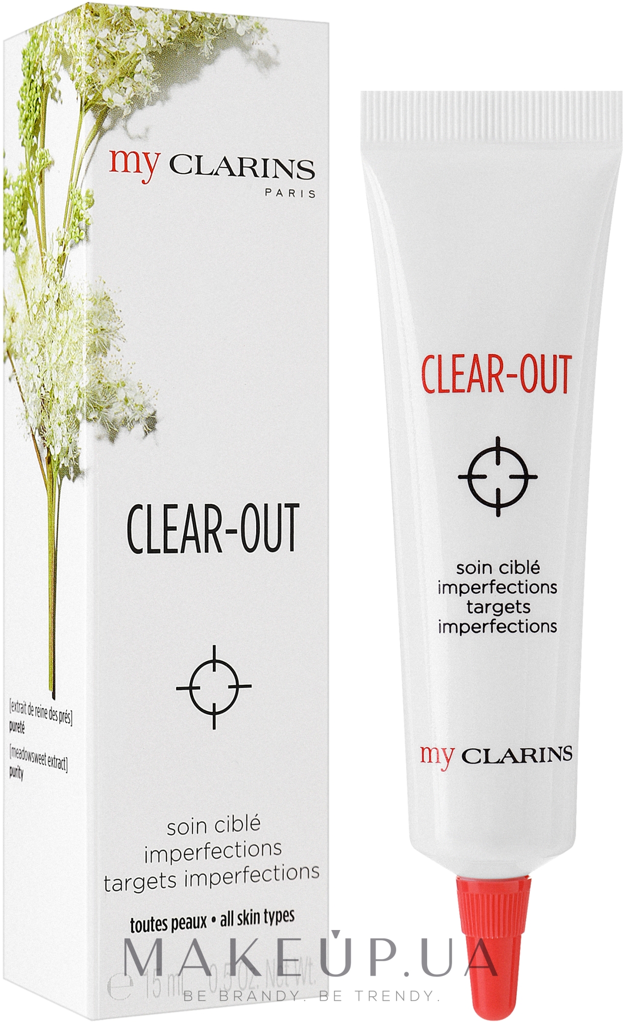 Гель для точкового лікування прищів - Clarins My Clarins Clear Out Targets Imperfections — фото 15ml