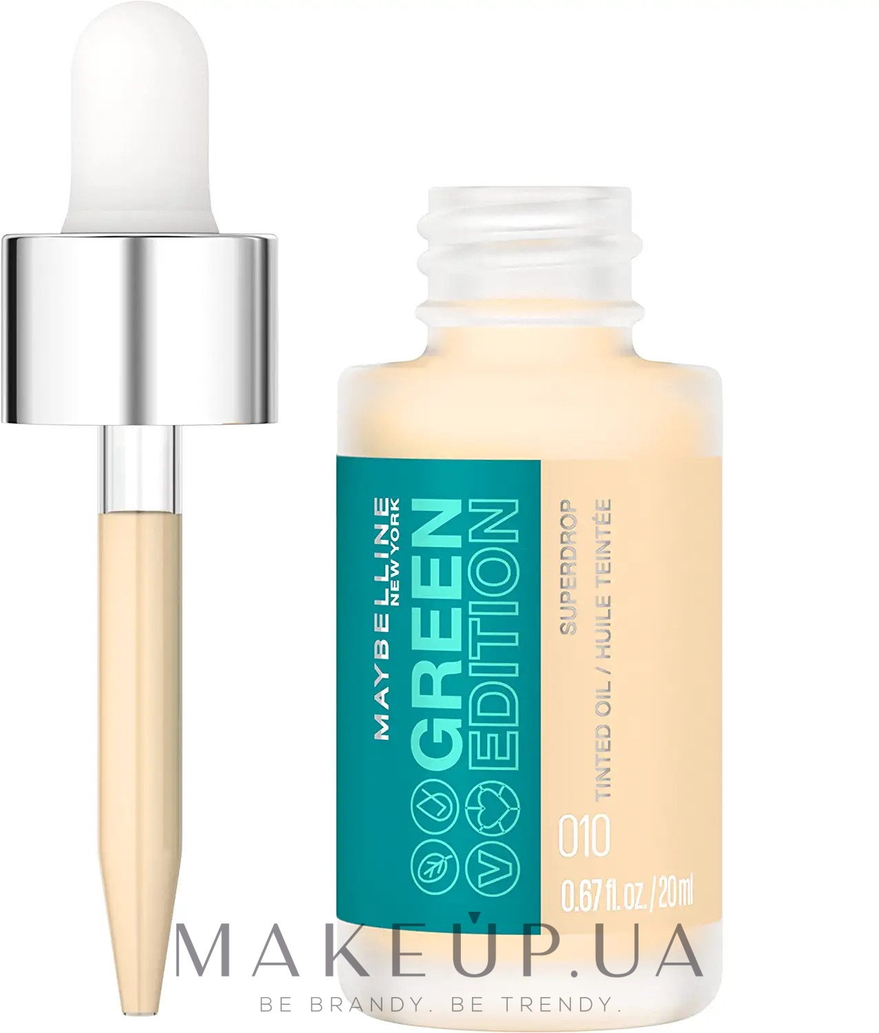 Тонирующее масло для лица - Maybelline New York Green Edition Superdrop Tinted Oil — фото 10