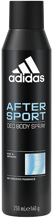 Дезодорант-спрей для чоловіків - Adidas After Sport Cool & Aromatic Deo Body Spray — фото N1