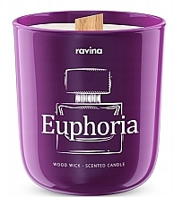 Духи, Парфюмерия, косметика Ароматическая свеча "Euphoria" - Ravina Aroma Candle