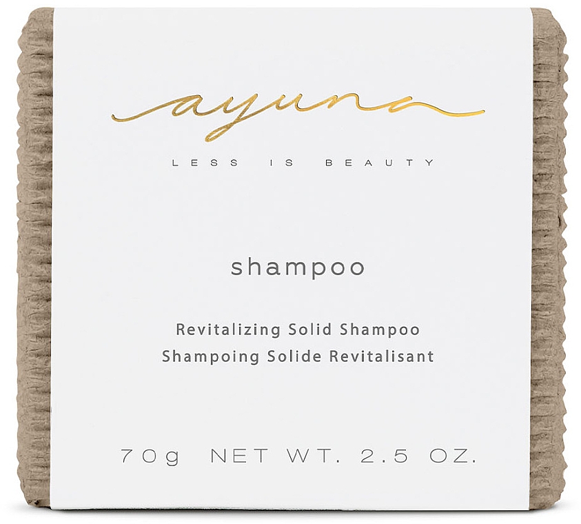 Відновлювальний твердий шампунь - Ayuna Revitalizing Solid Shampoo — фото N1