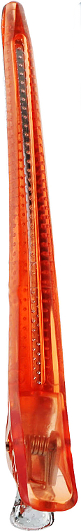 Затискач для волосся металевий, 02524/99, помаранчевий - Eurostil