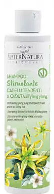 Стимулювальний шампунь від випадання волосся - MaterNatura Shampoo — фото N1