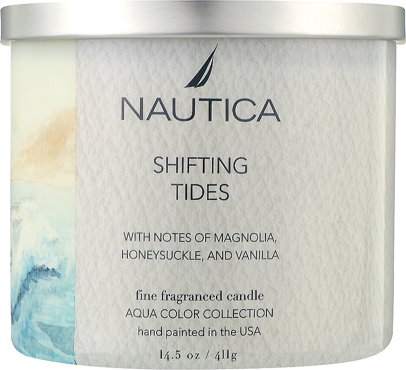 Ароматическая свеча "Изменчивые приливы" - Nautica Candle Shifting Tides — фото N1