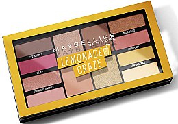 Духи, Парфюмерия, косметика УЦЕНКА Палетка теней на 12 оттенков - Maybelline Lemonade Craze Palette *