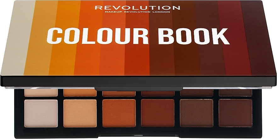 Палетка тіней для повік, 48 відтінків - Makeup Revolution Colour Book Shadow Palette