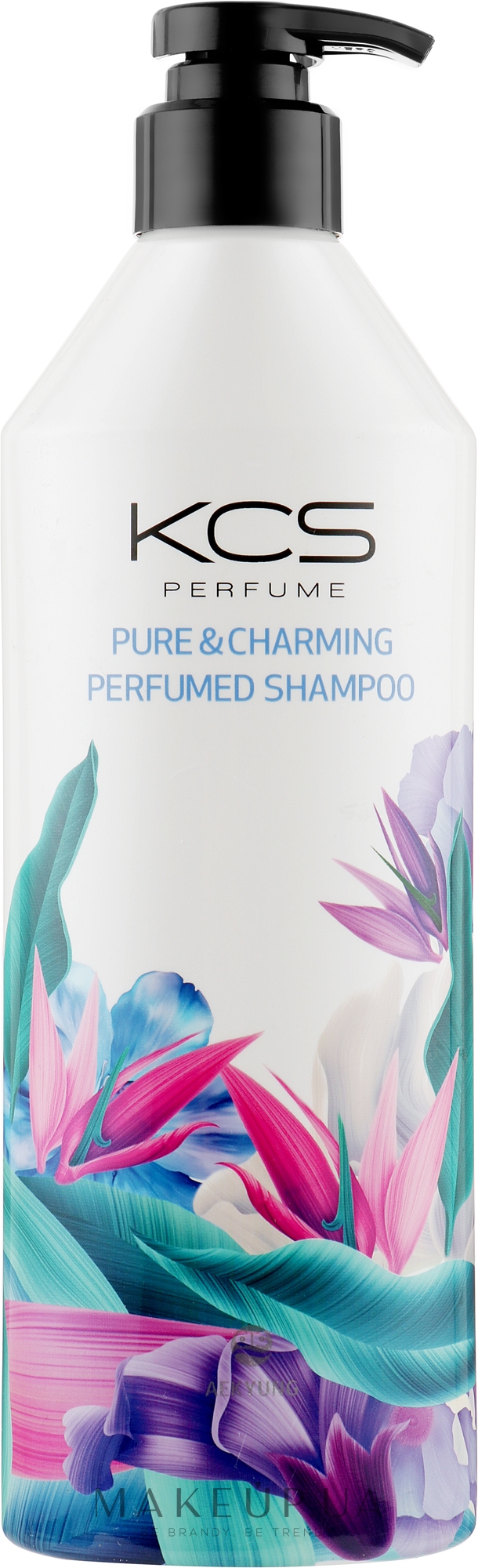 Парфюмированный шампунь для сухих и поврежденных волос - KCS Pure & Charming Perfumed Shampoo — фото 600ml