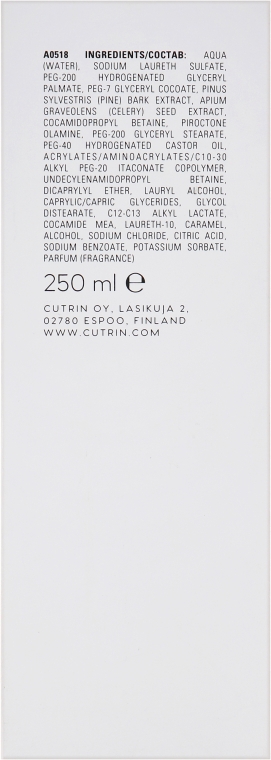 Активный шампунь против перхоти - Cutrin Bio+ Active Anti-Dandruff Shampoo — фото N3